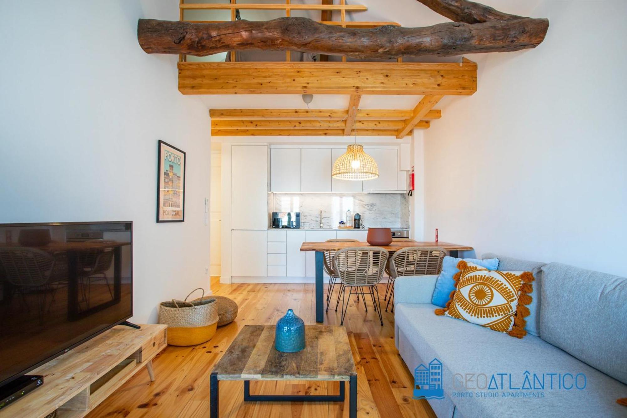 Ferienwohnung Poveiros Oak Loft - Santo Ildefonso Porto Exterior foto